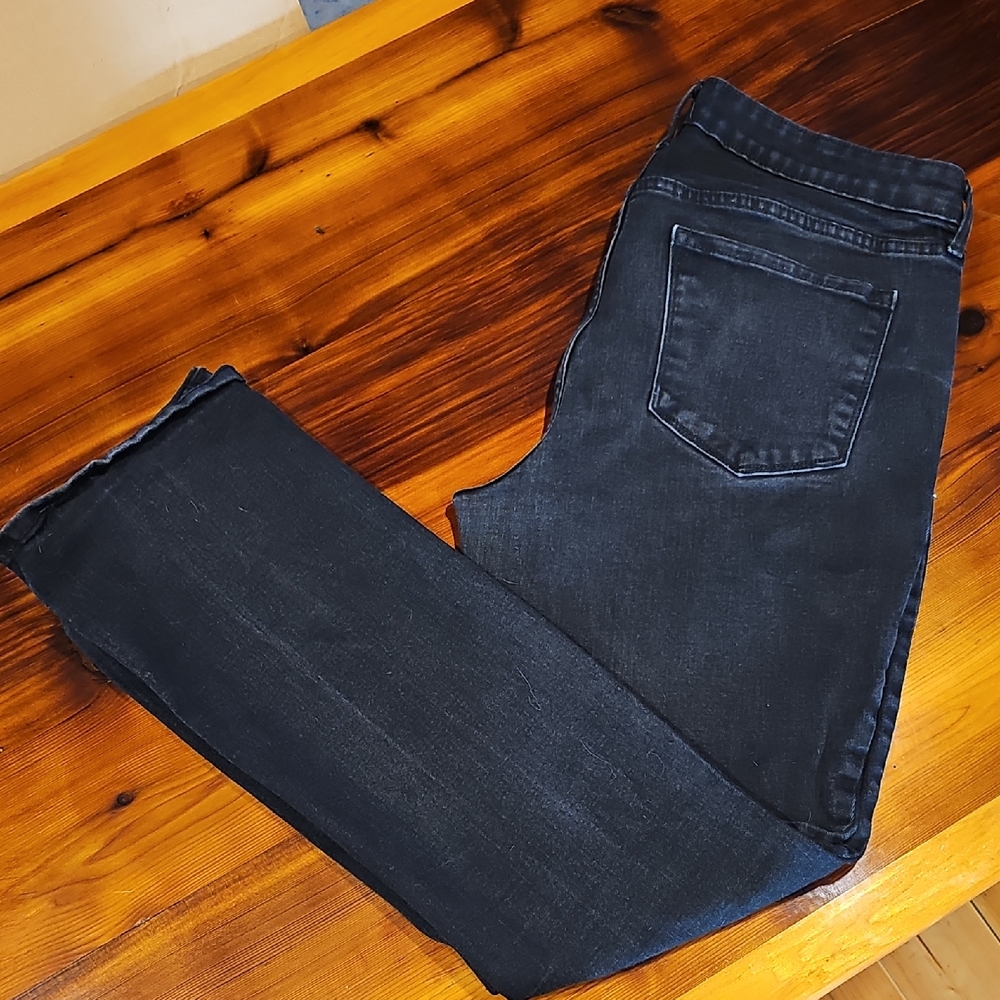 Old Navy Women's Black Boot Cut Jeans
